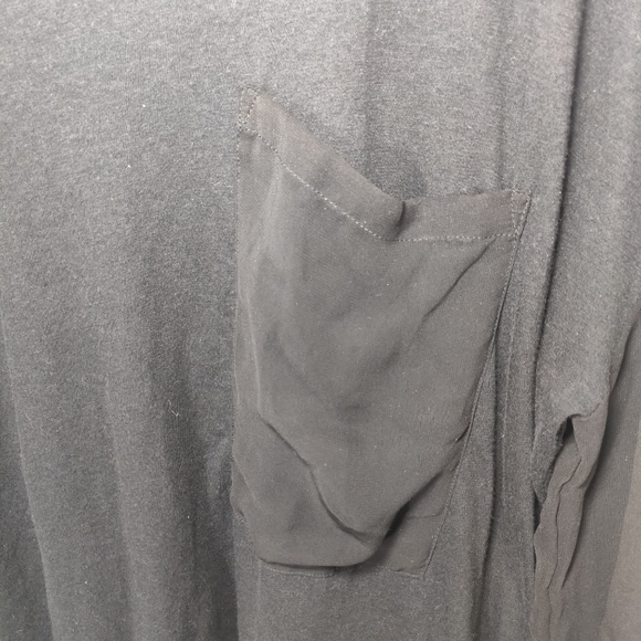 CLOSET CLOSING 7/31 rag & bone long sheer sleeves black small top - Picture 7 of 12